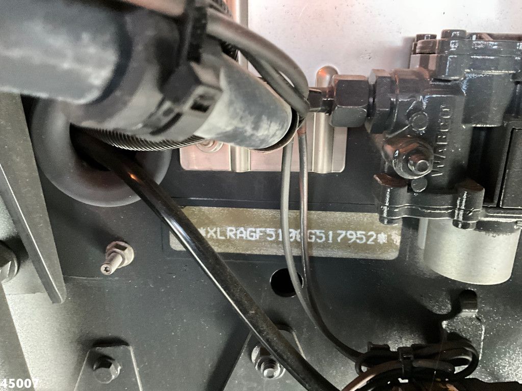 DAF FAG XD 300 Euro 6 VDL VORAX 20m³ Welvaarts weegsysteem