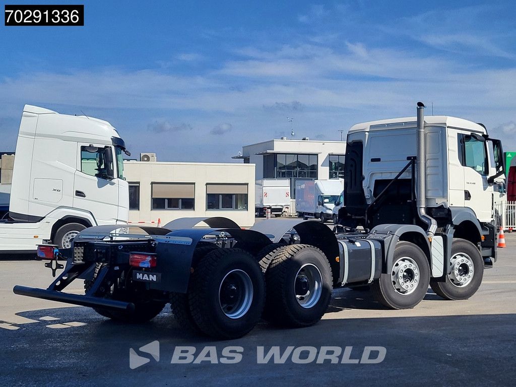 MAN TGS 41.400 8X4 New! Steelsuspension Big-Axle Manual Euro 2