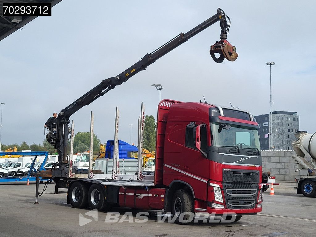 Volvo FH FH 540 6X4 Kesla 2112ZT Crane Retarder Big-Axle I-ParkCool Xenon Euro 6