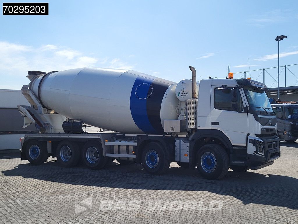 Volvo FMX FMX 460 10X4 15m3 Schwing Stetter Mixer Steering Axle Euro 6