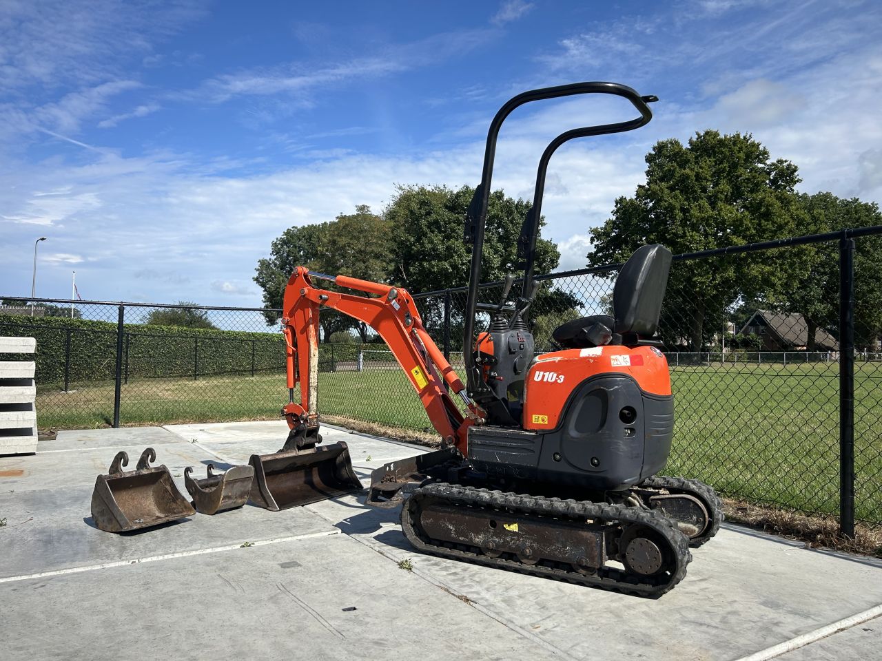 Nette Kubota U10-3 minigraver