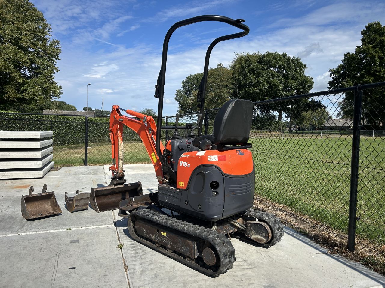 Nette Kubota U10-3 minigraver