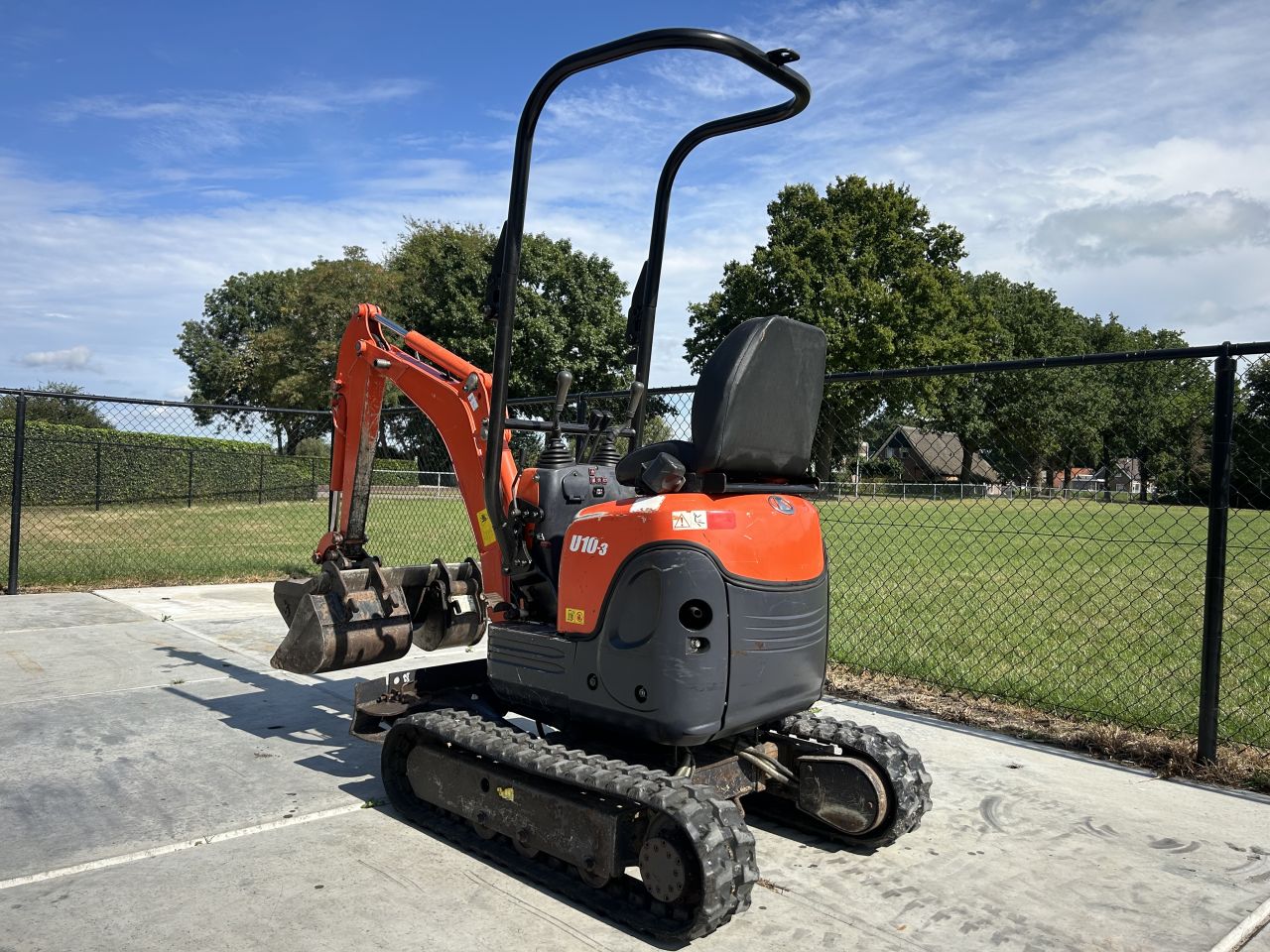Nette Kubota U10-3 minigraver