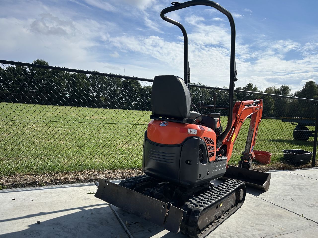 Nette Kubota U10-3 minigraver