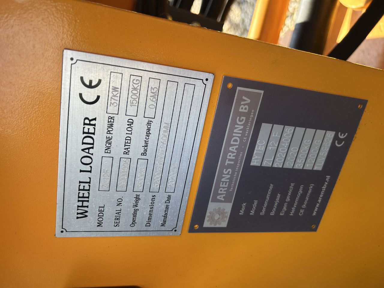 Nette Hytec ZL12F shovel (MARGE)