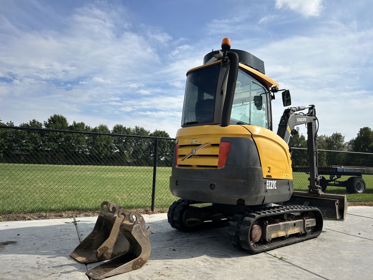 Zeer nette Volvo EC27 minigraver