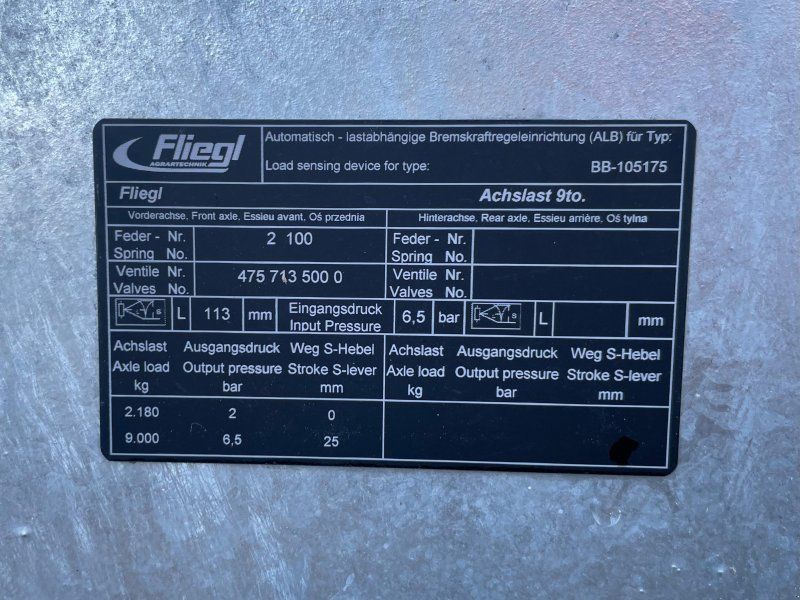 Fliegl DK 180 Maxum FOX