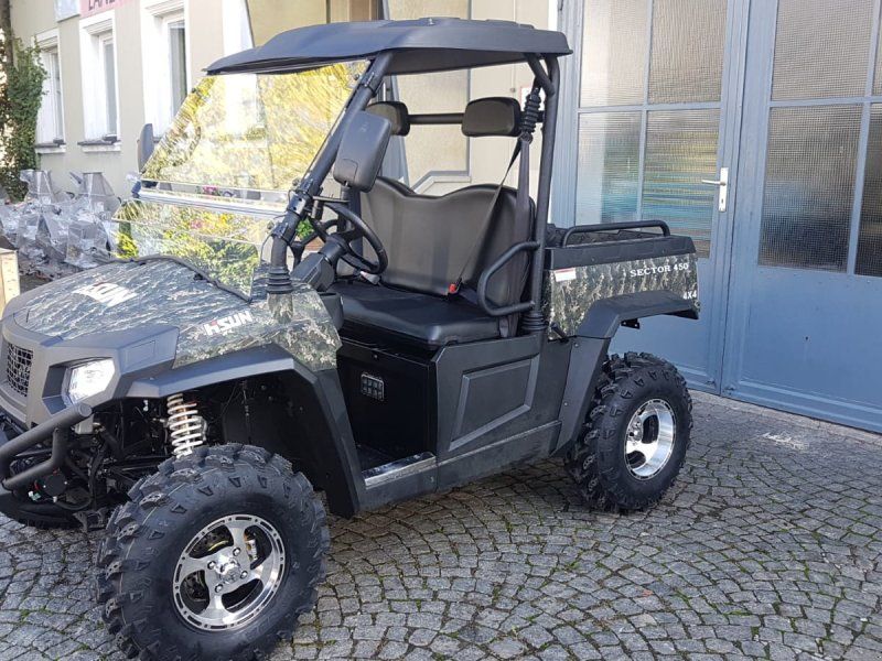 Hisun Sector 450 Allrad 4x4 + Differenzial-Sperre + Straßenzulassung U