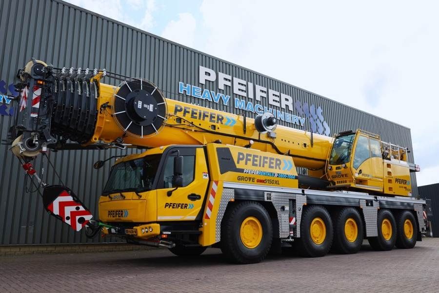 Grove GMK5150XL Available For Rent, Dutch Registration,