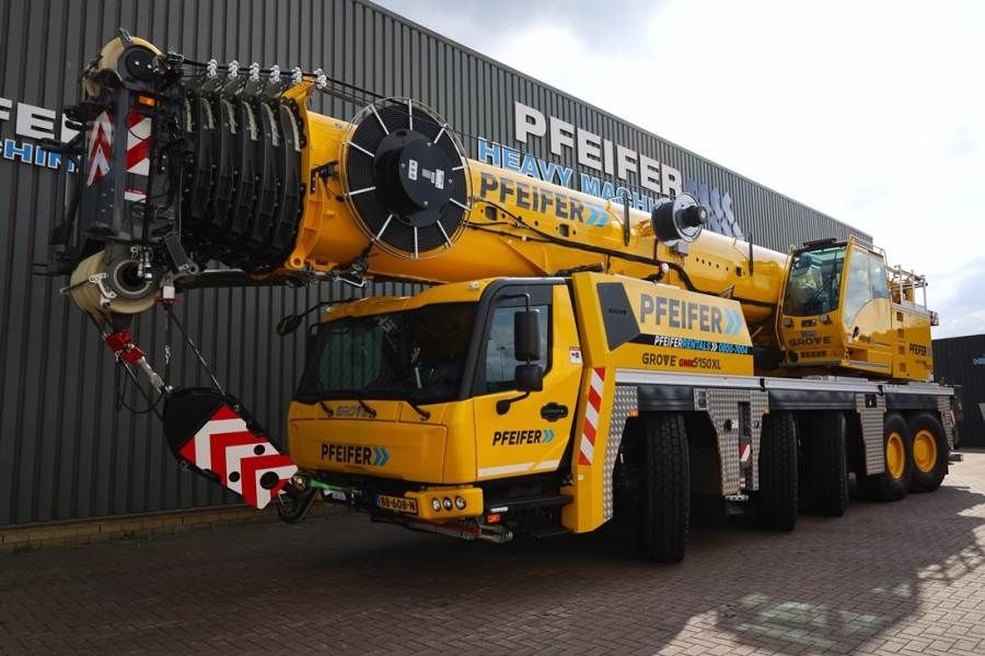 Grove GMK5150XL Available For Rent, Dutch Registration,