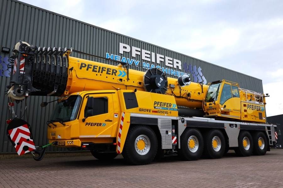 Grove GMK5250XL-1 Available For Rent, Dutch Registration