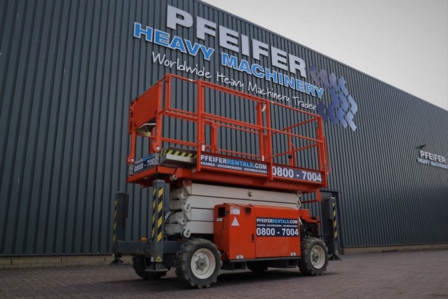 Snorkel S2755RT Diesel, 10.1m Working Height, 300kg Capaci