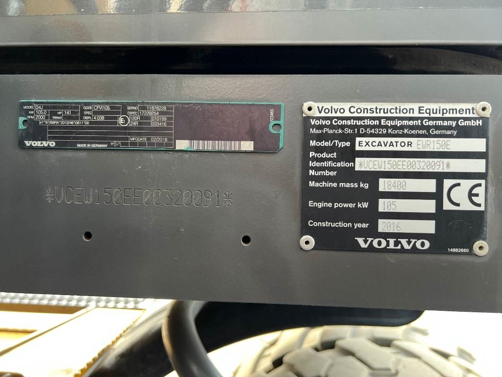 Volvo EWR150E