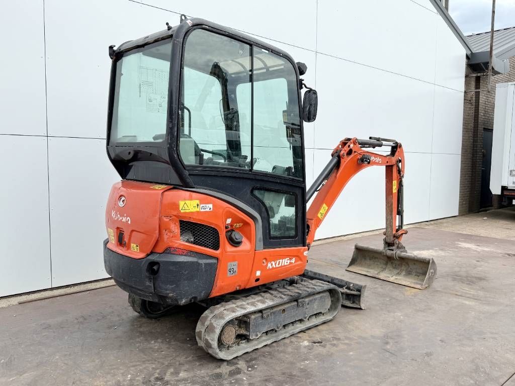 Kubota KX016-4 - Hammer Lines / Quick Coupler