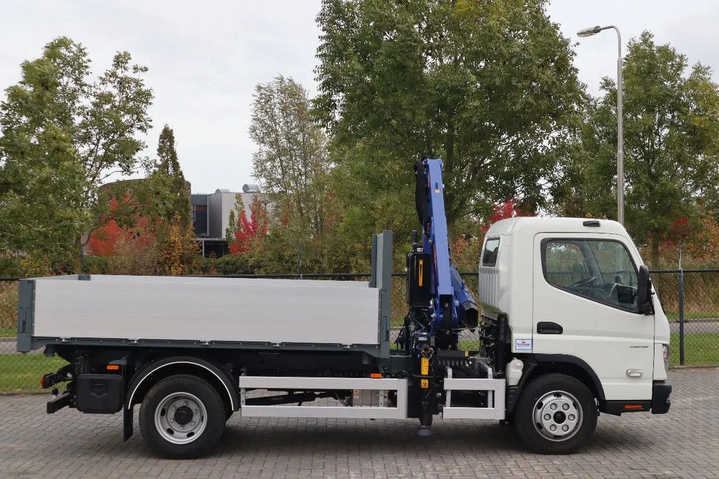 FUSO Canter 7C18 | 4X2 | 3-WAY TIPPER | PM 6.5 KRAN /CRANE