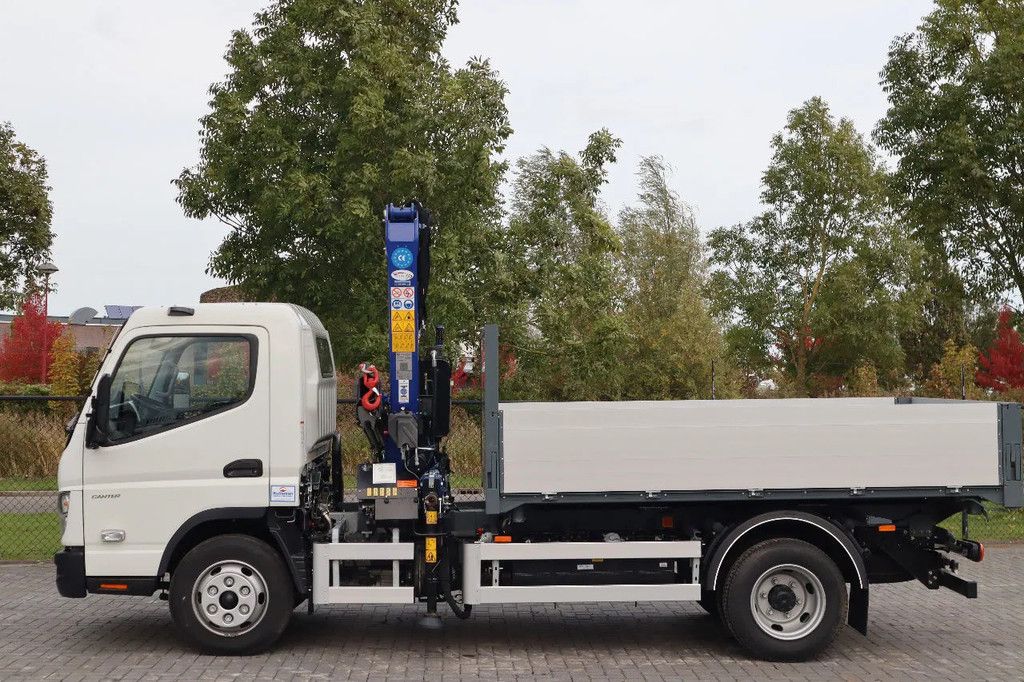FUSO Canter 7C18 | 4X2 | 3-WAY TIPPER | PM 6.5 KRAN /CRANE