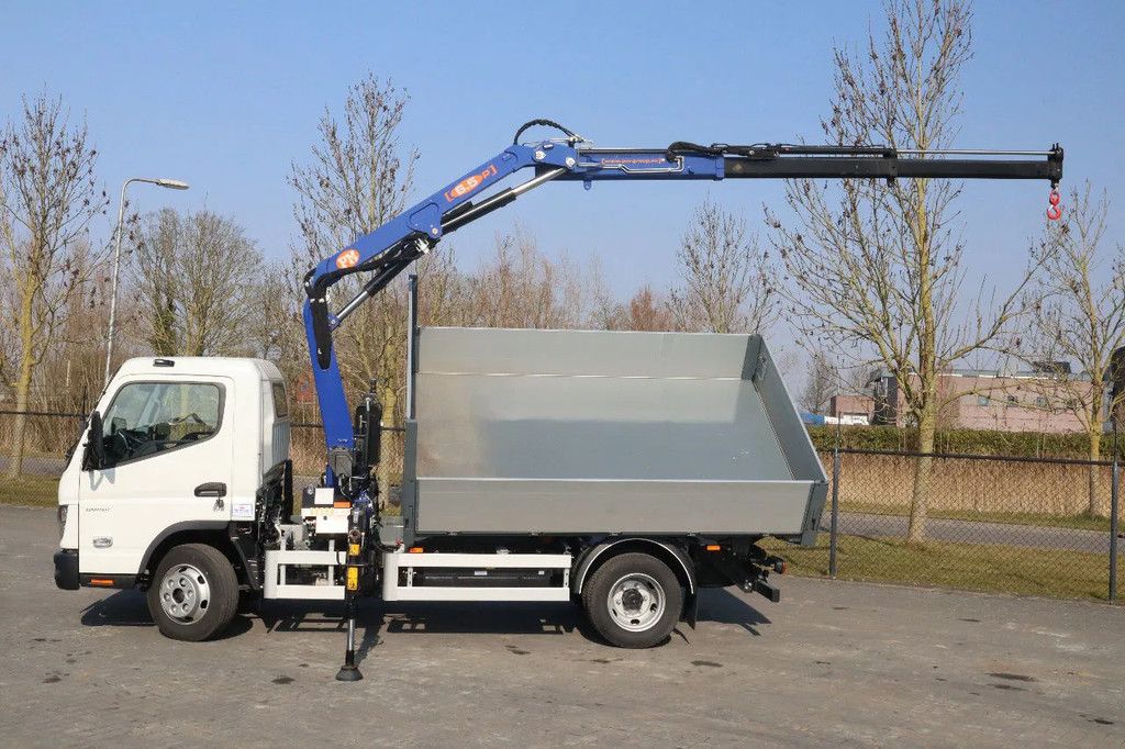 FUSO Canter 7C18 | 4X2 | 3-WAY TIPPER | PM 6.5 KRAN /CRANE