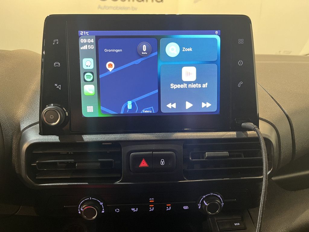 Fiat Doblò 1.5D 130pk L1 Automaat / Euro 6 / Airco / Cruise Control / CarPlay / Camera / 3-Zits / 13.300 KM !!