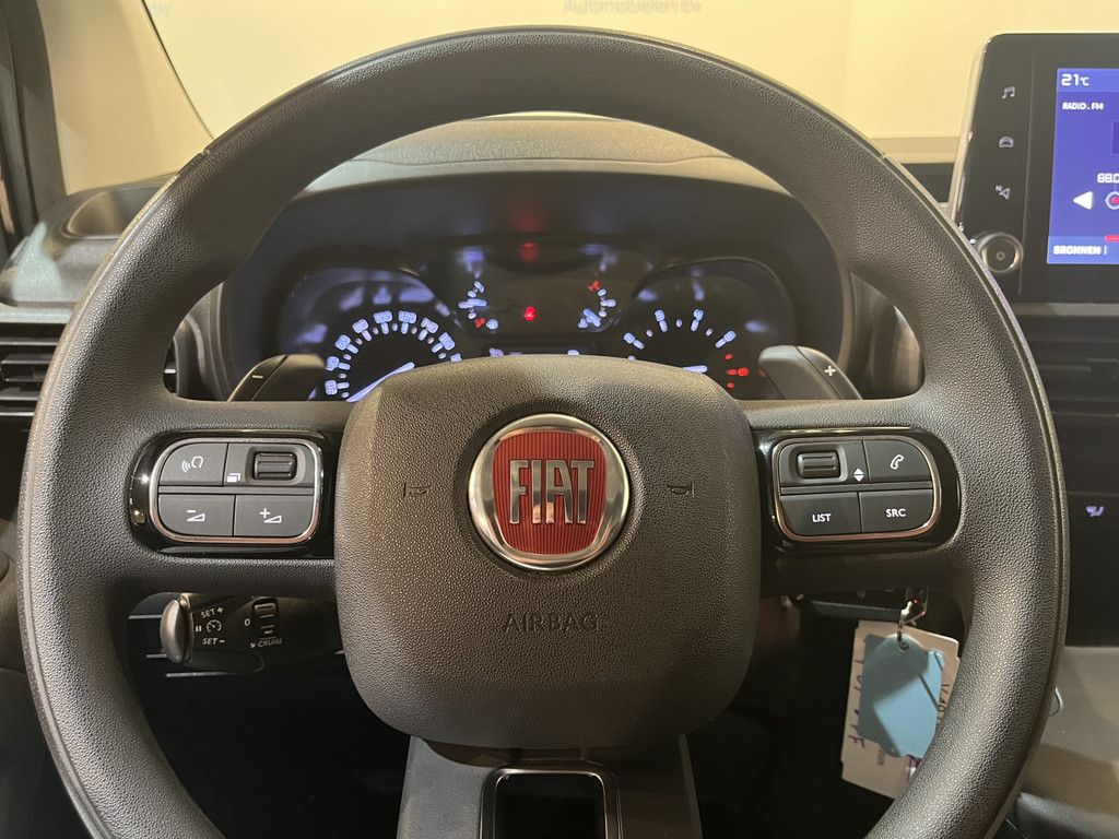 Fiat Doblò 1.5D 130pk L1 Automaat / Euro 6 / Airco / Cruise Control / CarPlay / Camera / 3-Zits / 13.300 KM !!