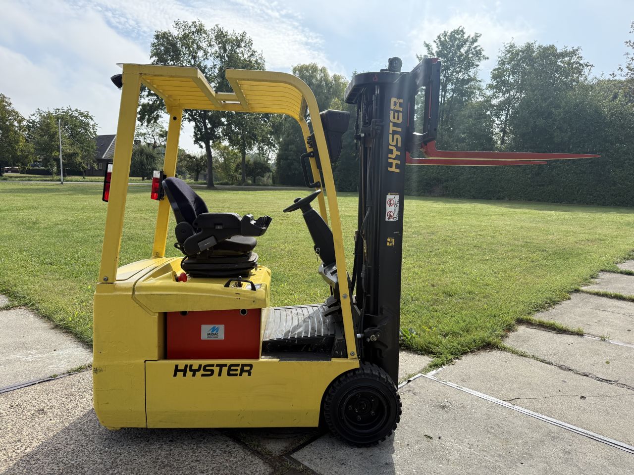 Hyster 1800KG 3-delig 4.7M Freelift Sideshift 2000uur