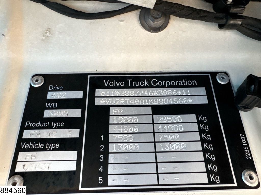 Volvo FH 500 EURO6, Standairco