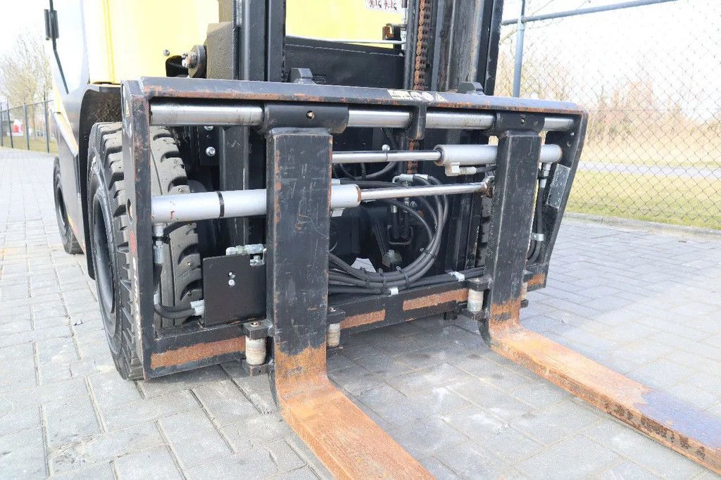 Hyster H2.5 A | BOOM SUSPENSION | SIDESHIFT | FORK EXTENTIONS | FORK POSITIONERS