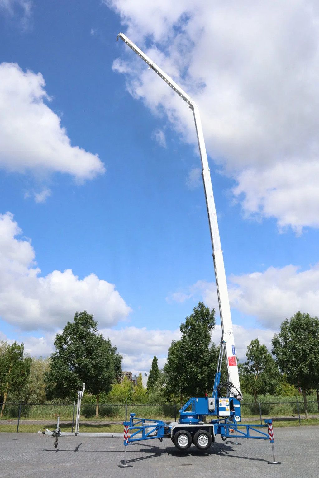 Klaas K17/24 TSHR | 24 METER | 800 KG | TRAILER CRANE | DACHDECKER