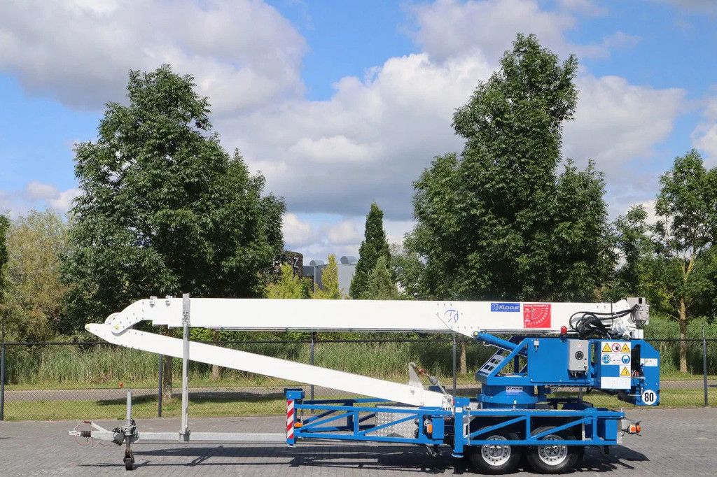 Klaas K17/24 TSHR | 24 METER | 800 KG | TRAILER CRANE | DACHDECKER