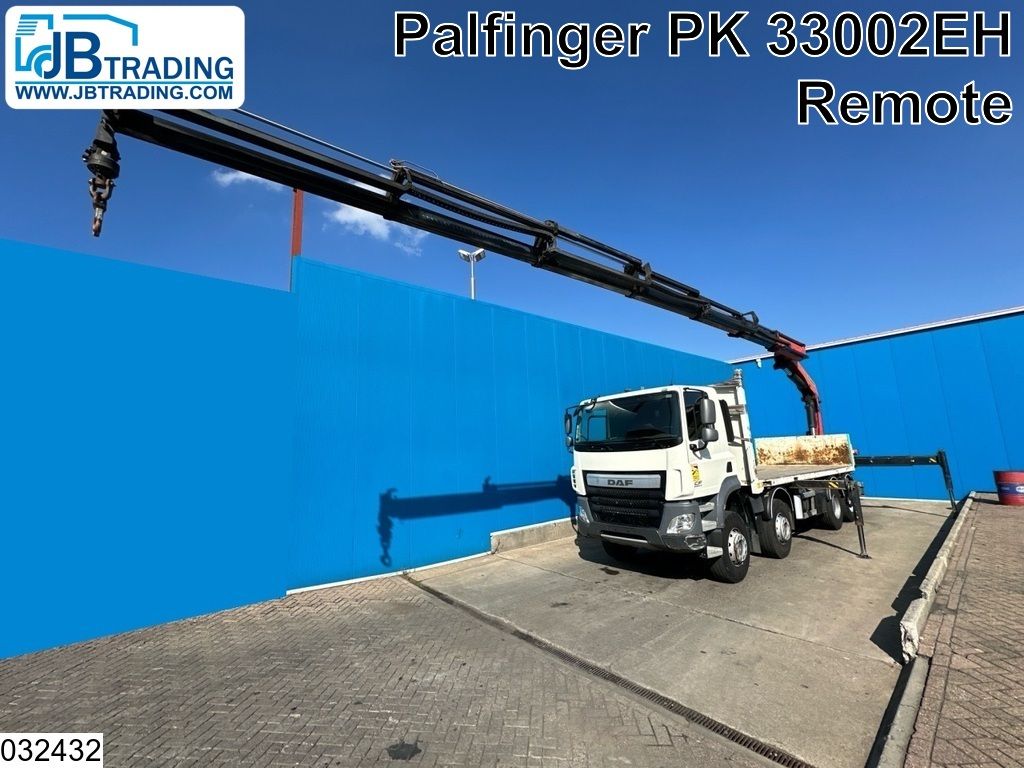 DAF CF 410 8x4, EURO 6, Palfinger, Remote