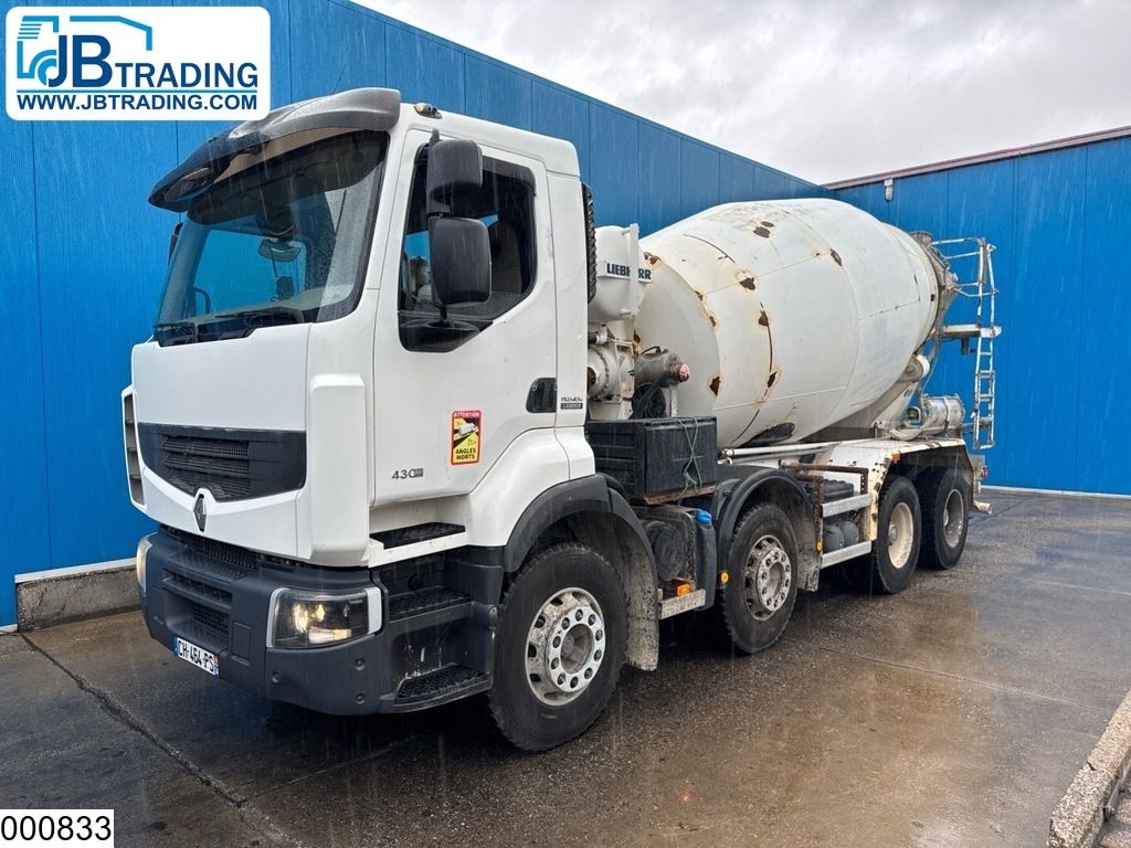 Renault Lander 430 Dxi 8x4, EURO 5, Liebherr, 9m3