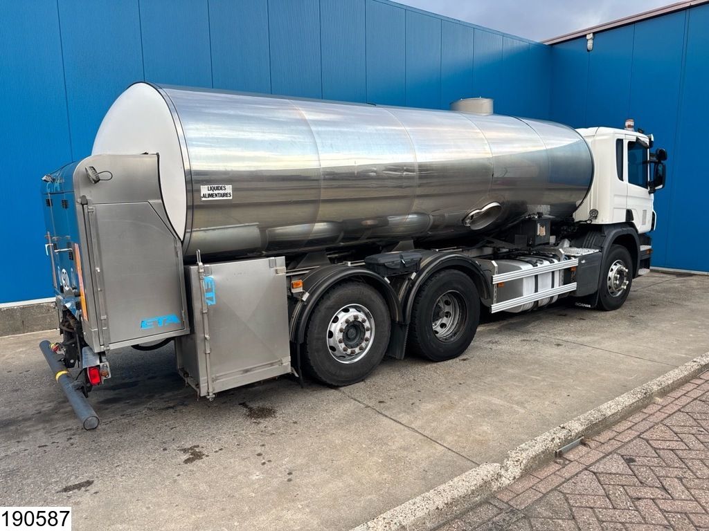 Scania P 410 6x2, EURO 6, Retarder, Steering axle, Milk