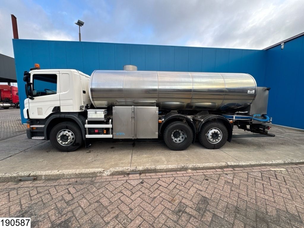 Scania P 410 6x2, EURO 6, Retarder, Steering axle, Milk