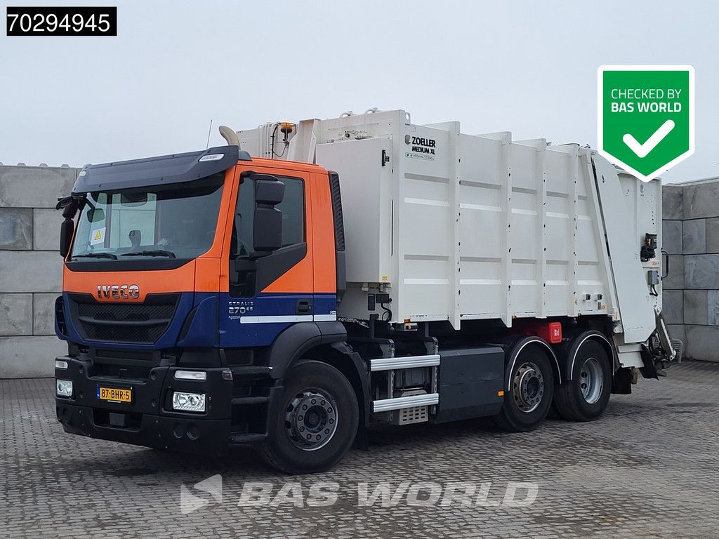 Iveco Stralis 270 6X2 NL-Truck CNG Steering Axle Retarder ACC Navi Euro 6