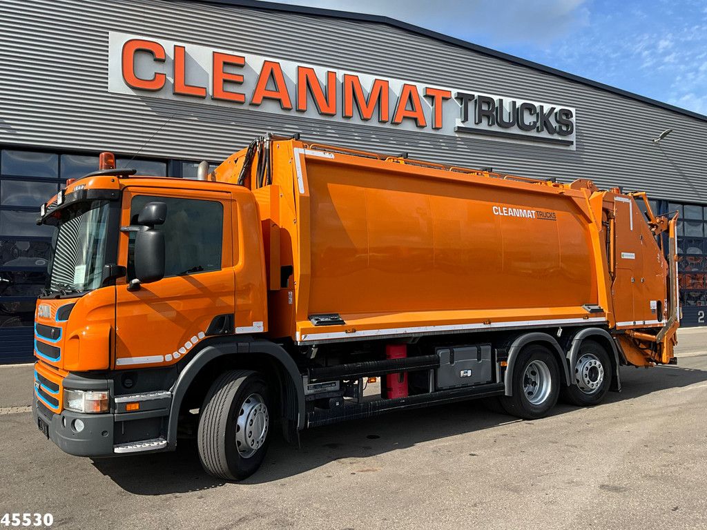 Scania P 320 Geesink 24m³ Welvaarts weighing system