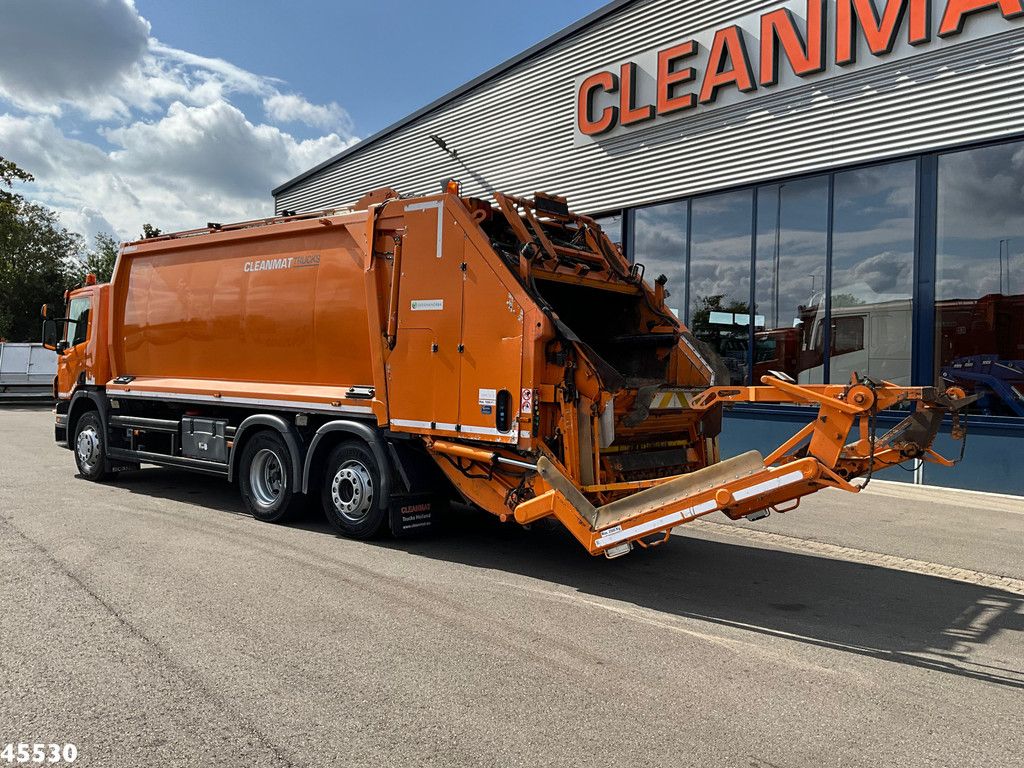 Scania P 320 Geesink 24m³ Welvaarts weighing system