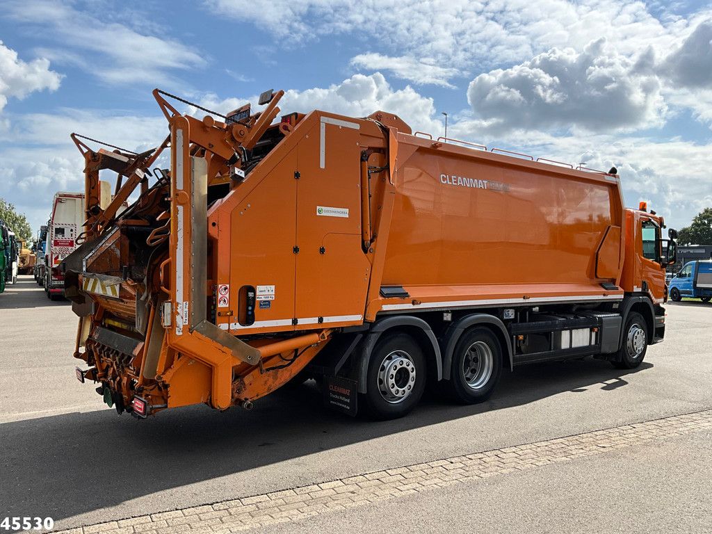 Scania P 320 Geesink 24m³ Welvaarts weighing system