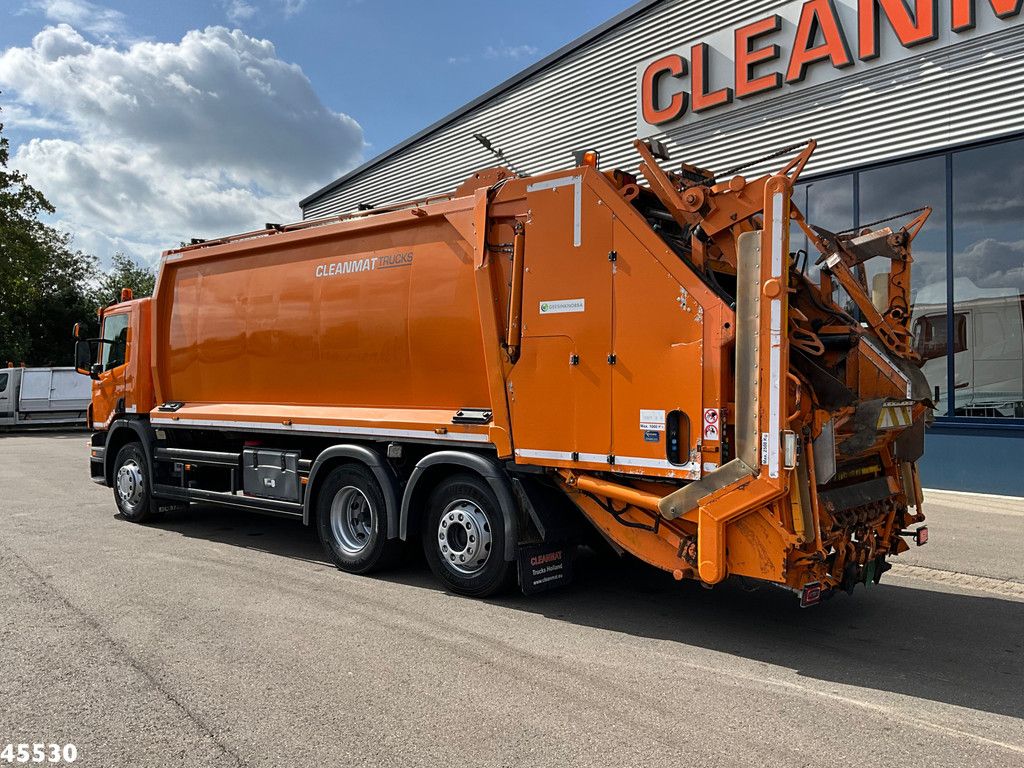Scania P 320 Geesink 24m³ Welvaarts weighing system