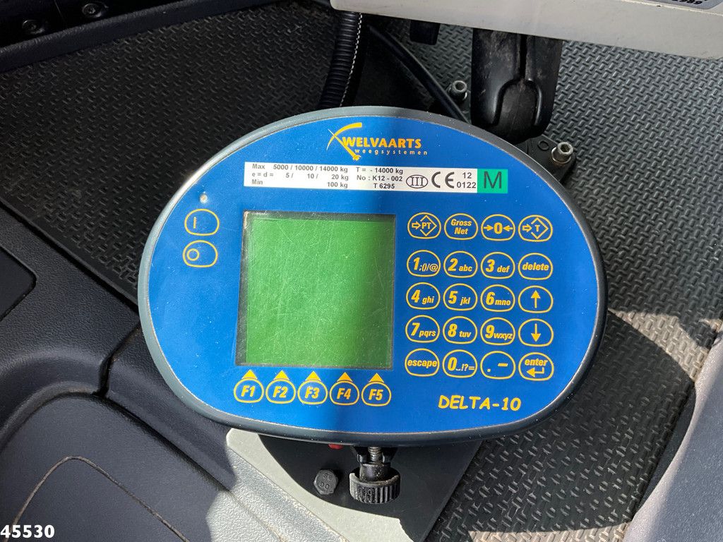 Scania P 320 Geesink 24m³ Welvaarts weighing system