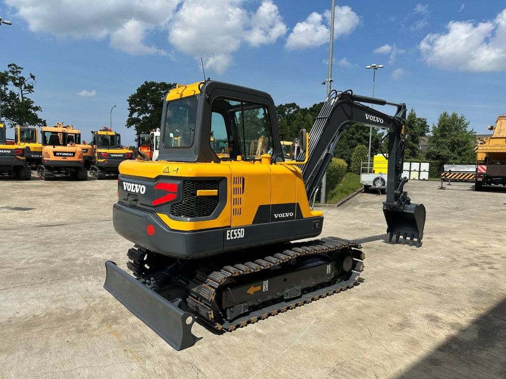 Crawler excavator Volvo EC55D Diesel 36.5kW 2019
