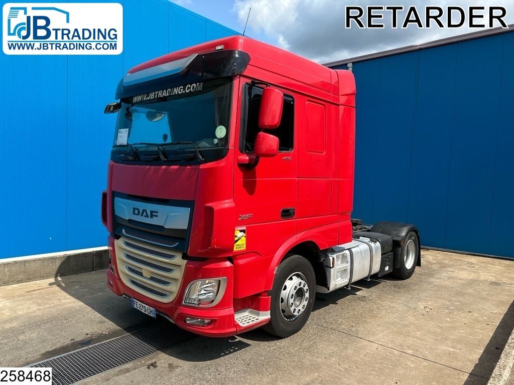 DAF XF 480 EURO 6, Retarder, Standairco, PTO