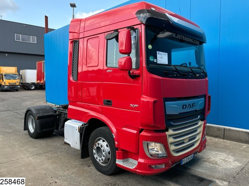 DAF XF 480 EURO 6, Retarder, Standairco, PTO