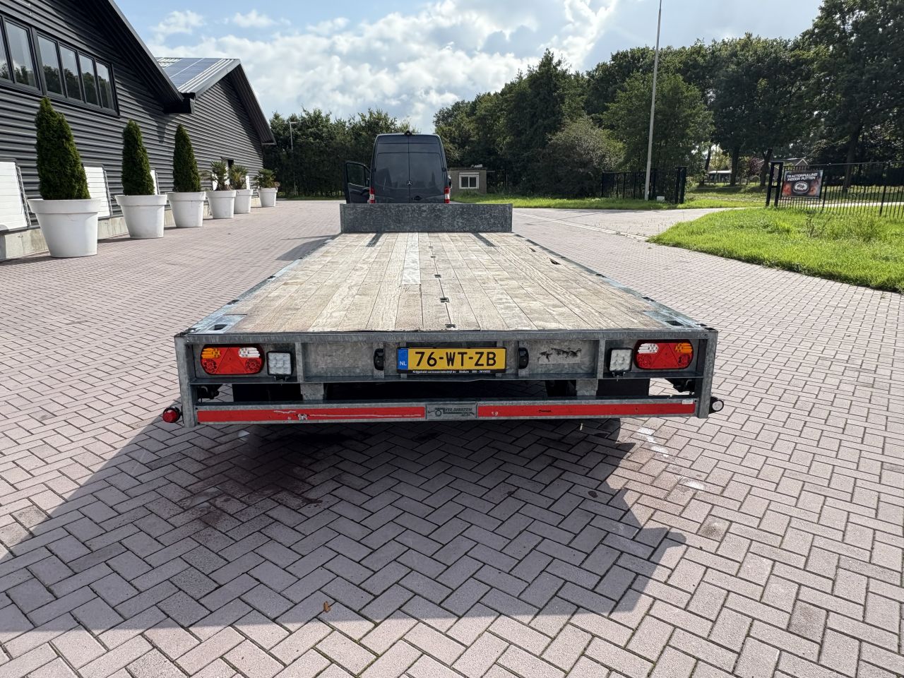 Schamel aanhangwagen luchtgeremd VELDHUIZEN 11 TON