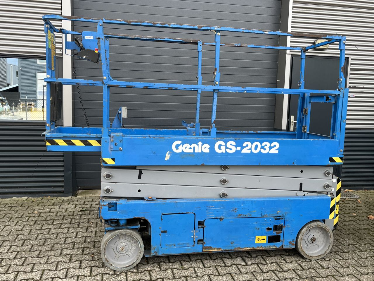 Genie GS2032 Schaarhoogwerker bj 2016, werkhoogte 8 mtr.