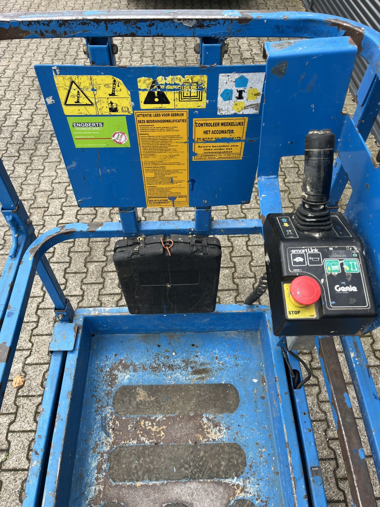 Genie GS2032 Schaarhoogwerker bj 2016, werkhoogte 8 mtr.