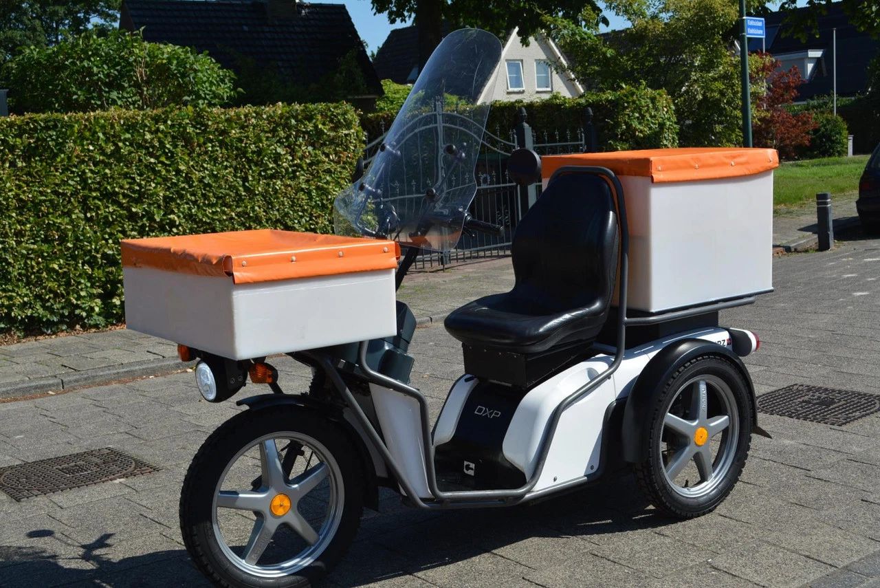 Kyburz dxp 5 – Elektrische Bezorgscooter / Zakelijk Vervoer