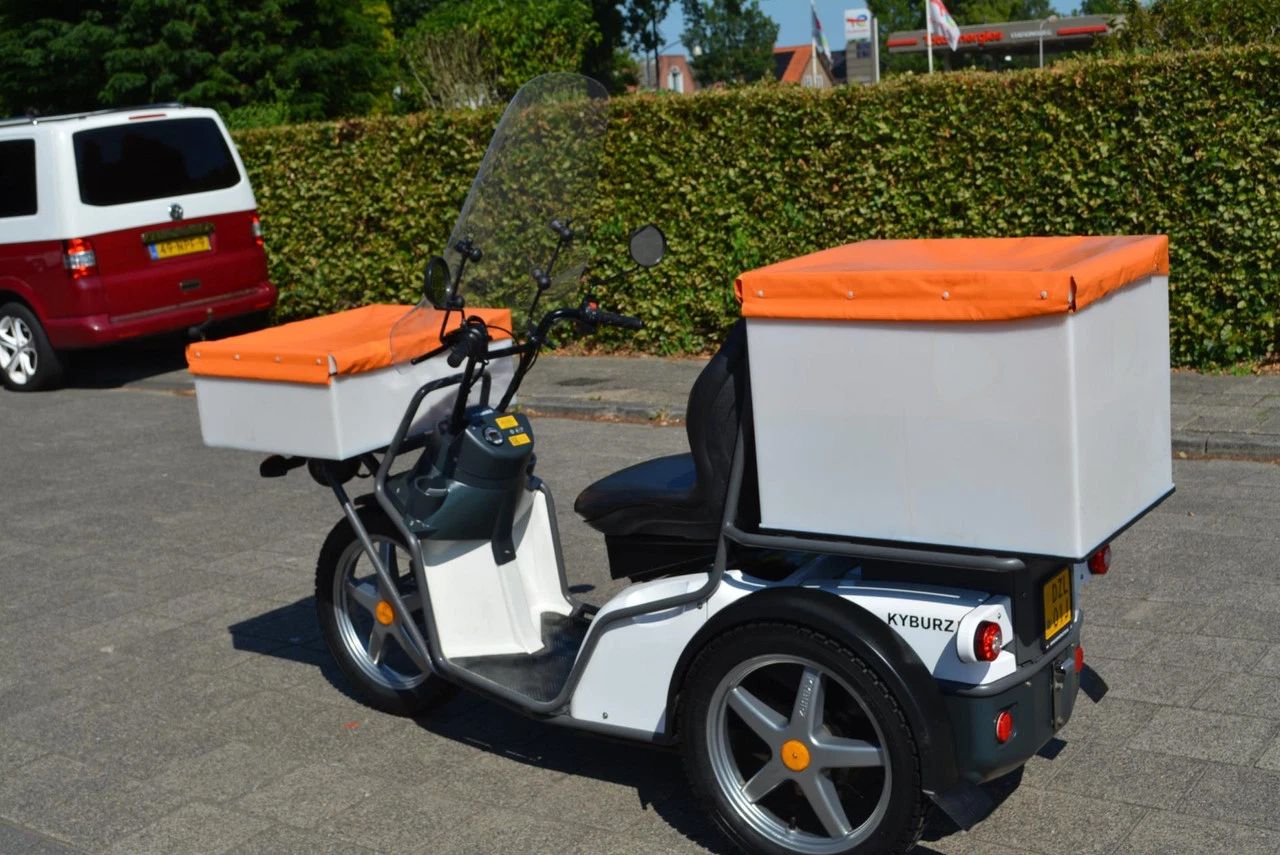 Kyburz dxp 5 – Elektrische Bezorgscooter / Zakelijk Vervoer