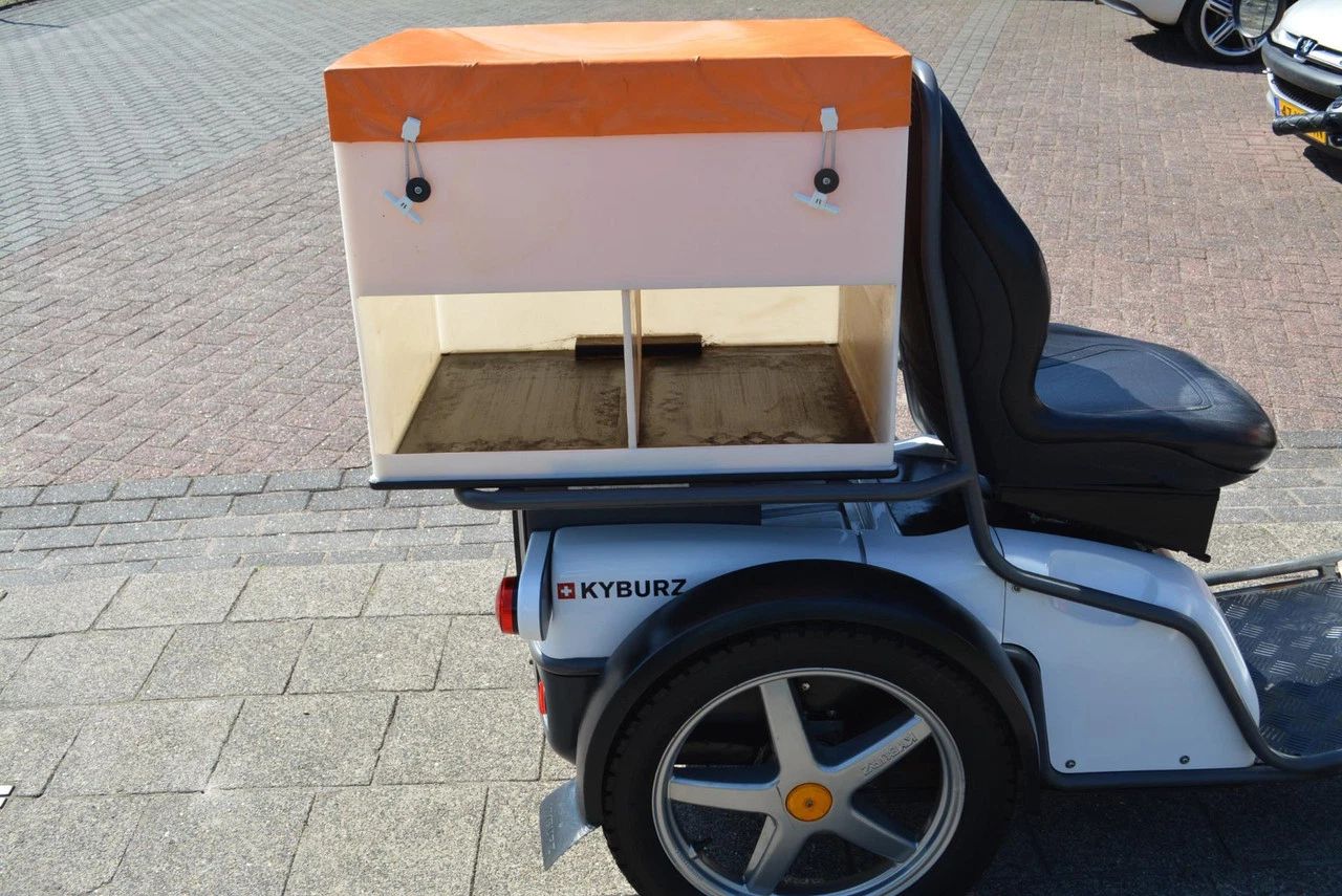 Kyburz dxp 5 – Elektrische Bezorgscooter / Zakelijk Vervoer