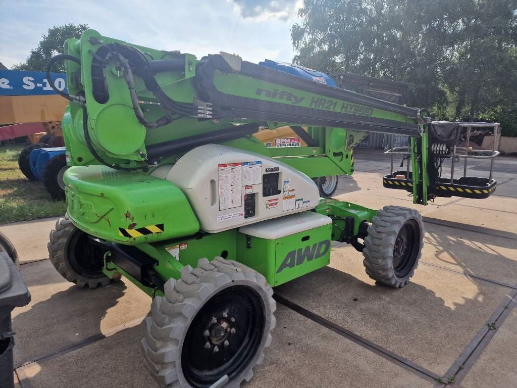 Niftylift HR21 4x4 Hybride hoogwerker knikarmhoogwerker 21m