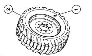Niftylift HR15NDE wheels & tyre p17533