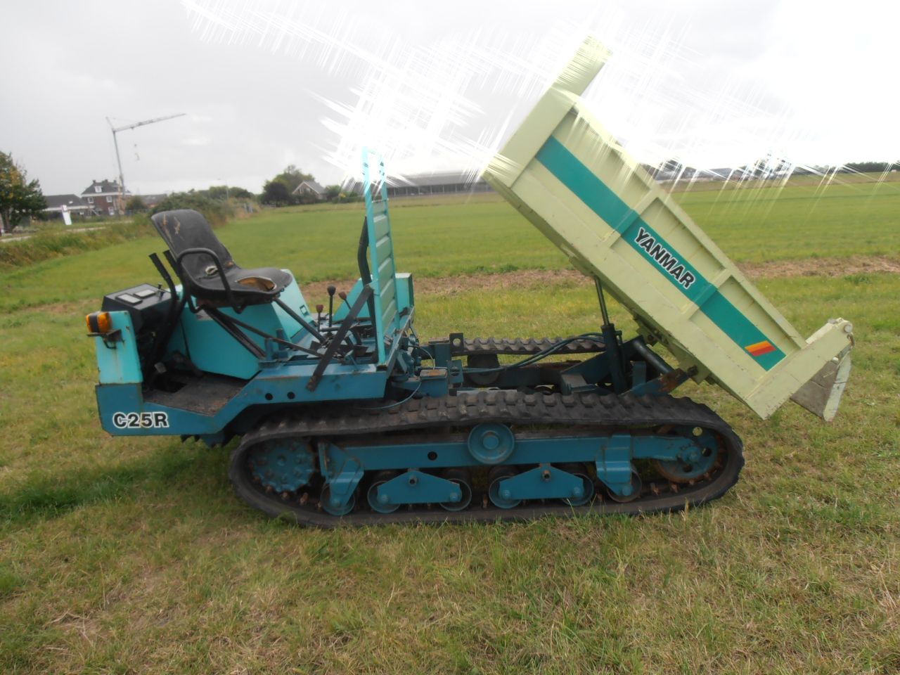 Rupsdumper Yanmar C25R 3 cil yanmar goedwerkend